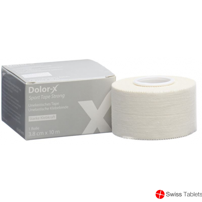 Dolor-x Sport Tape Strong 3.8cmx10m White buy online