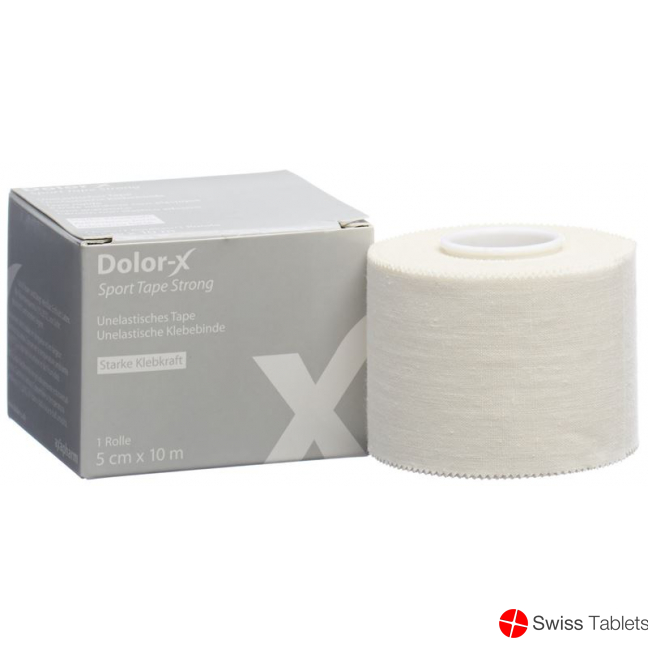 Dolor-x Sport Tape Strong 5cmx10m White buy online