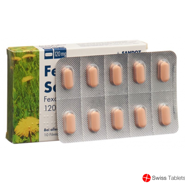 Fexo Pollen Sandoz Filmtabletten 120mg 10 Stück buy online