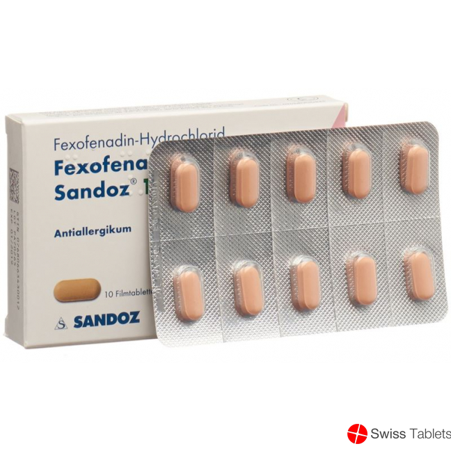 Fexofenadin Sandoz Filmtabletten 120mg 10 Stück buy online