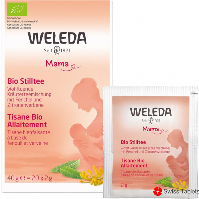 Weleda Stilltee Bio 20 Beutel 2g buy online