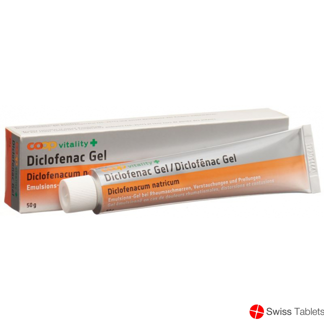 Coop Vitality Diclofenac Gel 10mg/g Tube 50g buy online