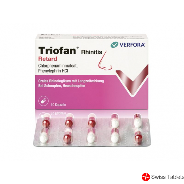 Triofan Rhinitis Retard Kapseln 10 Stück buy online