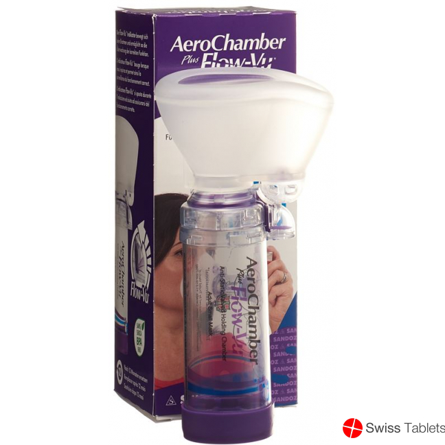 Aerochamber Plus Flow-vu Small Mask Purple buy online