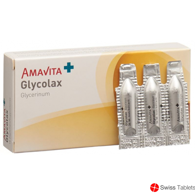 Amavita Glycolax Zäpfchen 18 Stück buy online