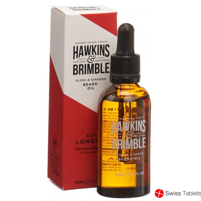 Hawkins & Brimble Beard Oil Flasche 50ml buy online