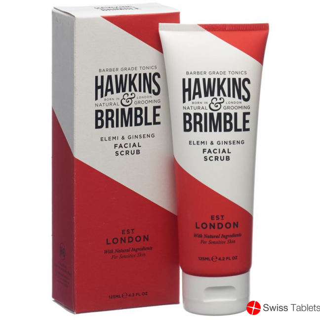 Hawkins & Brimble Pre-Shave Scrub Tube 125ml buy online