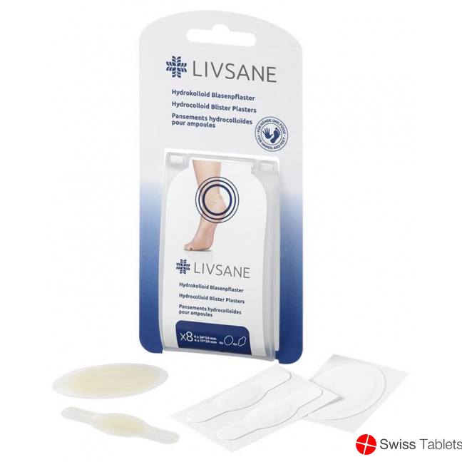 Livsane Hydrokolloid Blasenpflaster 8 Stück buy online