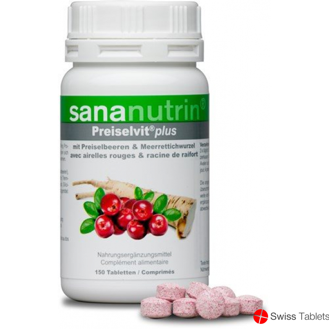 Sananutrin Preiselvit Plus Tabletten Dose 150 Stück buy online