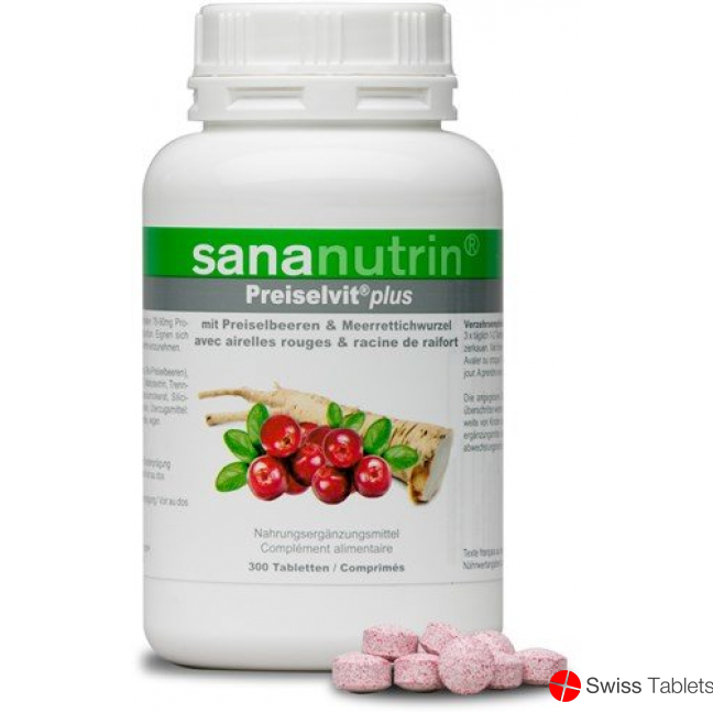 Sananutrin Preiselvit Plus Tabletten Dose 300 Stück buy online