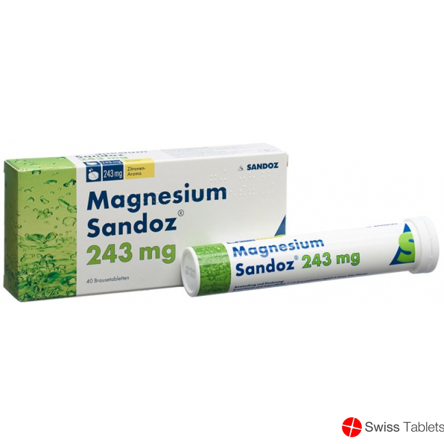 Magnesium Sandoz Brausetabletten 40 Stück buy online
