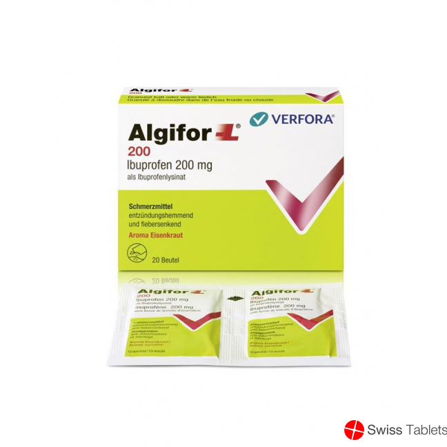 Algifor-l Granulat 200mg (neu) Beutel 20 Stück buy online