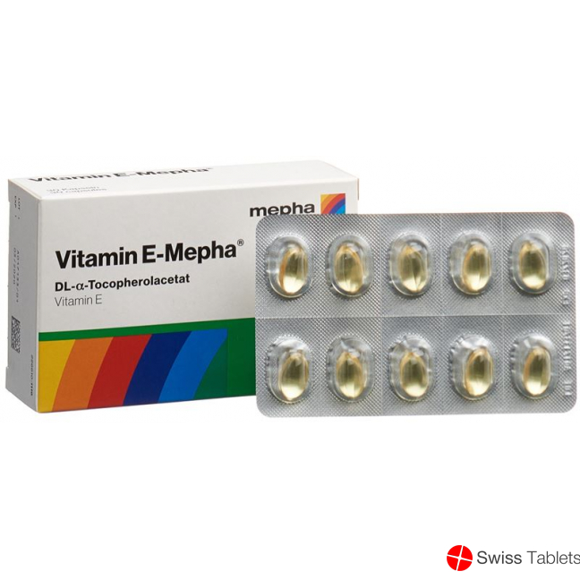 Vitamin E Mepha Kapseln 30 Stück buy online