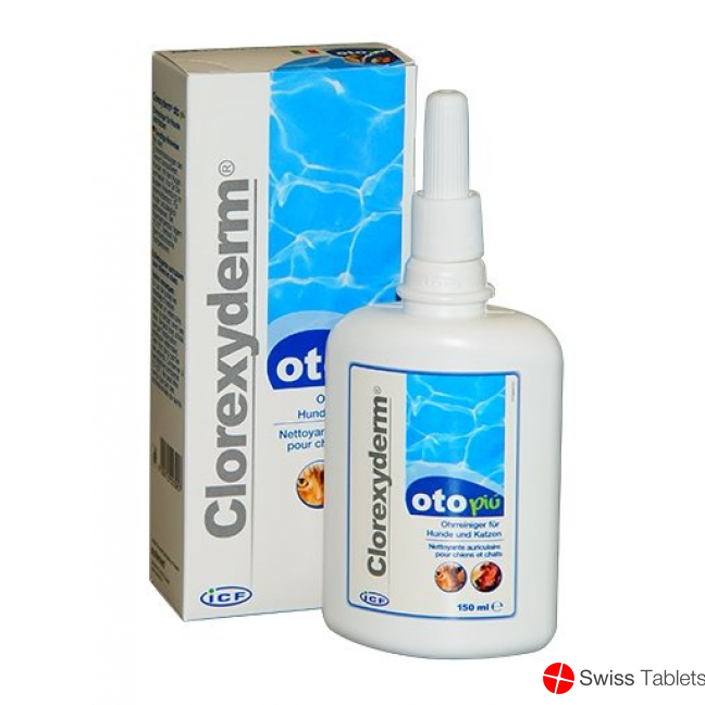Clorexyderm Oto Piu Ohrreiniger Hunde Katze 150ml buy online