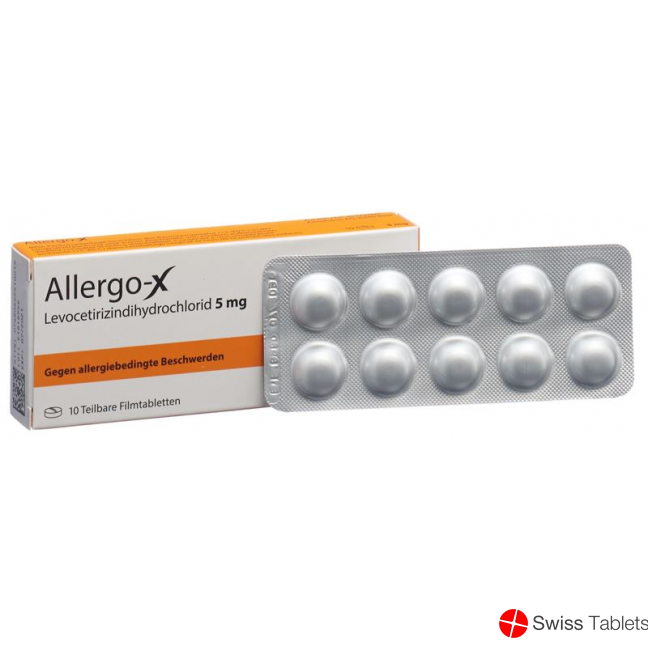Allergo-x Filmtabletten 5mg 10 Stück buy online
