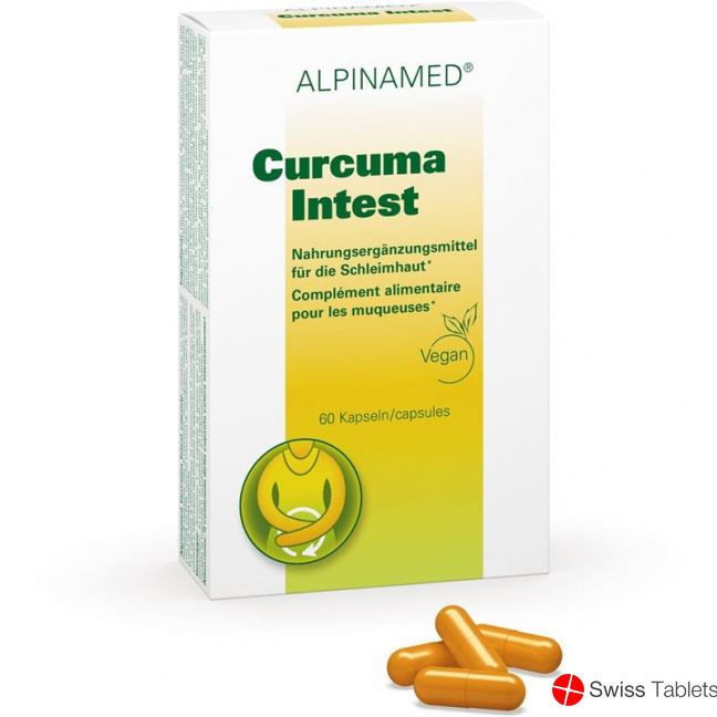 Alpinamed Curcuma Intest Capsules 60 pieces buy online