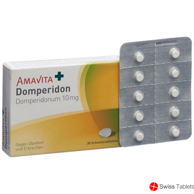 Amavita Domperidon Schmelztabletten 10mg 30 Stück buy online