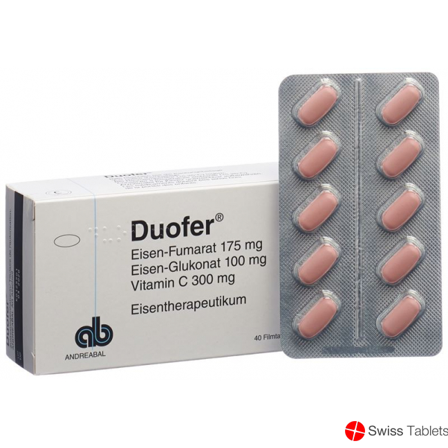 Duofer Filmtabletten Erwachsene (neu) 40 Stück buy online