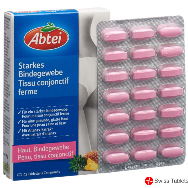 Abtei Starkes Bindegewebe Tabletten 42 Stück buy online