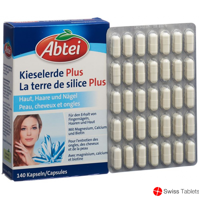 Abtei Silica Plus Capsules 140 pieces buy online