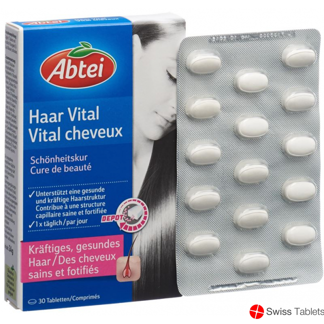 Abtei Haar Vital Depot Tabletten 30 Stück buy online
