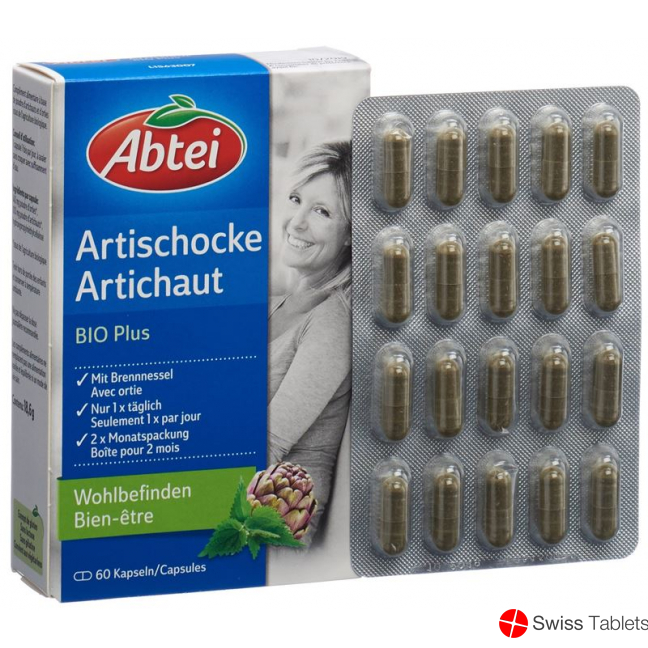 Abtei Artischocke Bio Plus Kapseln 60 Stück buy online