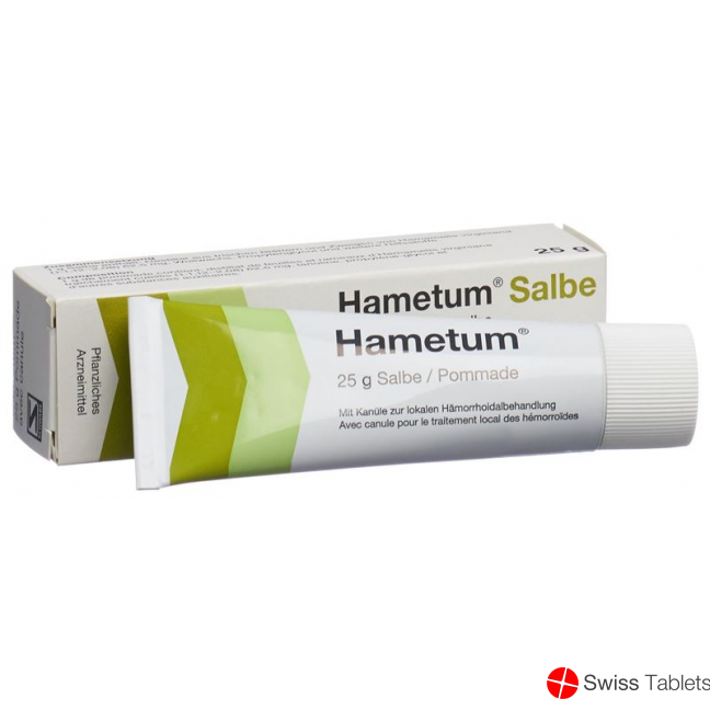 Hametum Salbe mit Kanüle (neu) Tube 25g buy online