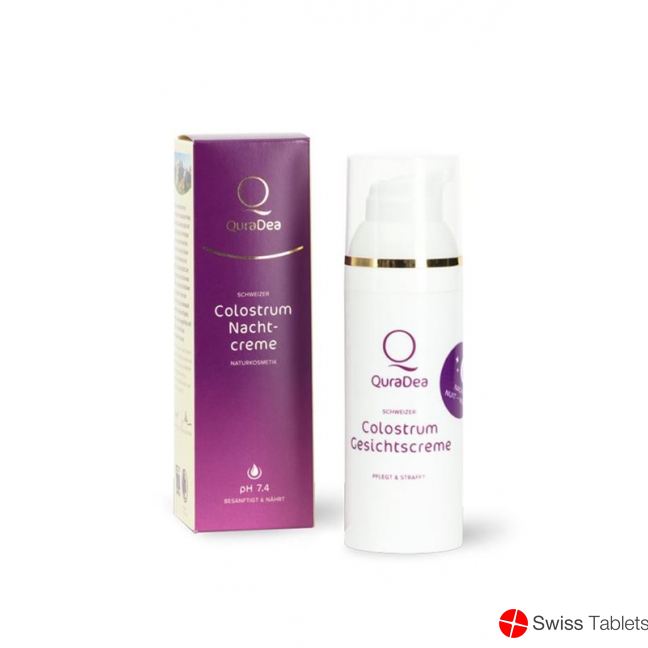 Quradea Colostrum Gesichtscreme Reich Dispenser 50ml buy online