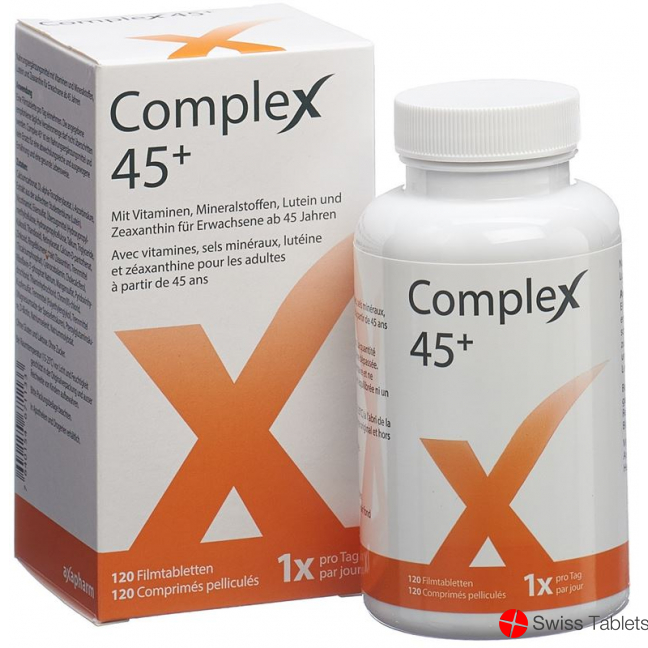 Complex 45+ Filmtablet tin 120 pieces buy online
