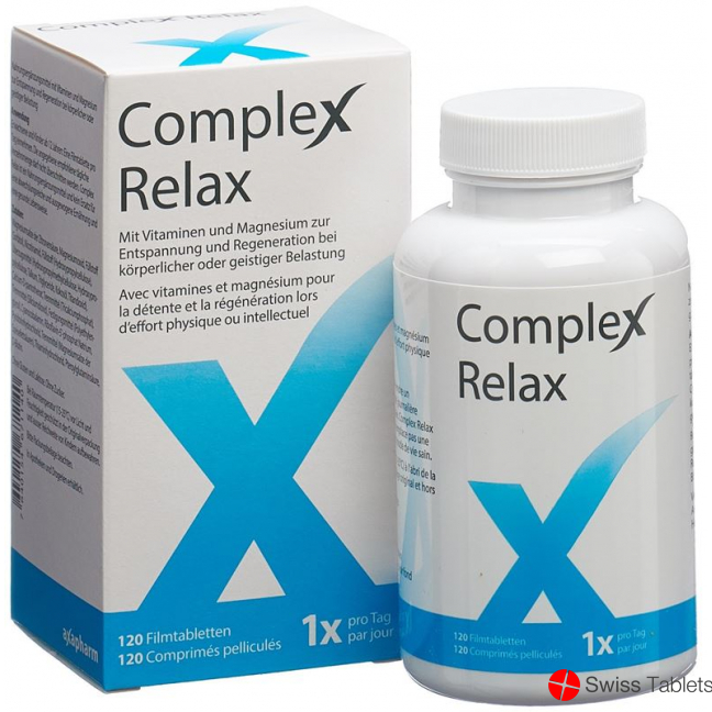 Complex Relax Filmtablet tin 120 pieces buy online