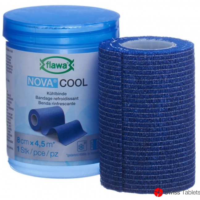 Flawa Nova Cool Kühlbandage 8cmx4.5m buy online