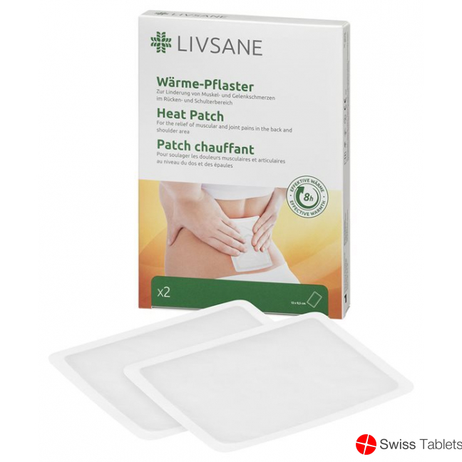 Livsane Wärmepflaster 2 Stück buy online