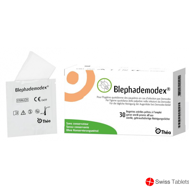 Blephademodex Pads Steril 30 Stück buy online