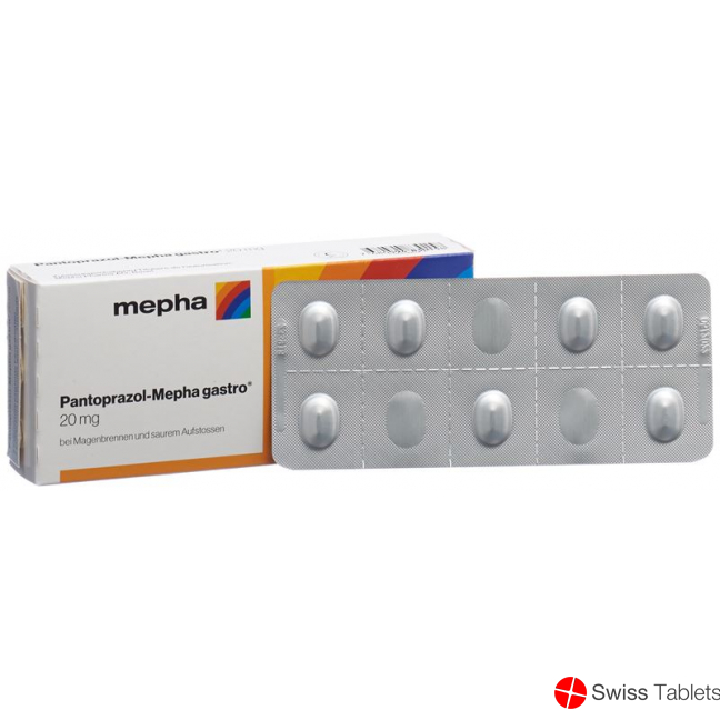 Pantoprazol Mepha Gastro Filmtabletten 20mg 7 Stück buy online