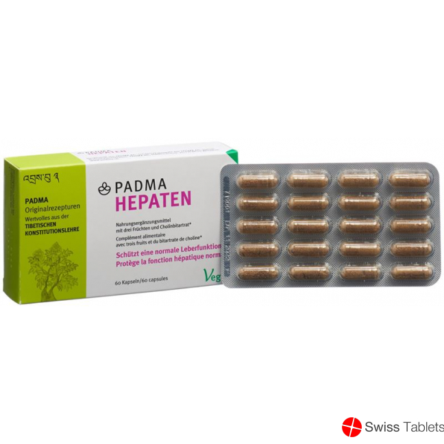 Padma Hepaten Capsules Blister 60 pieces buy online