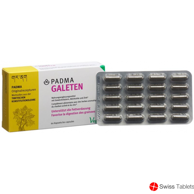Padma Galeten Capsules Blister 60 pieces buy online