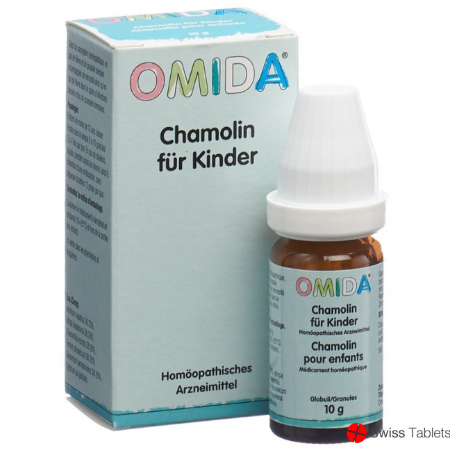 Omida Chamolin Globuli Kind ohne Zucker Flasche 10g buy online