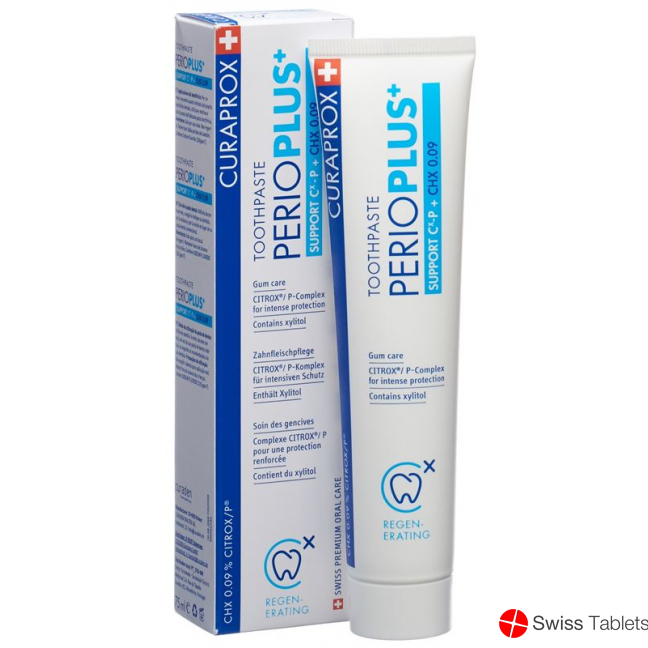 Curaprox Perio Plus Support Chx 0.09% Tube 75ml buy online