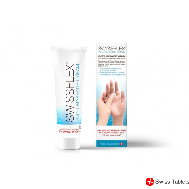 Swissflex Gelenkmassagecreme Tube 75ml buy online
