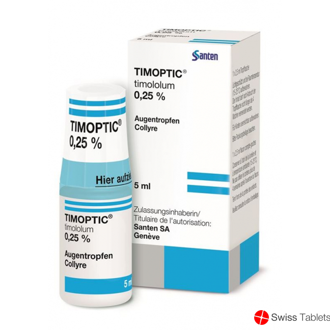 Timoptic Gd Opht 0.25% Fl 5 ml