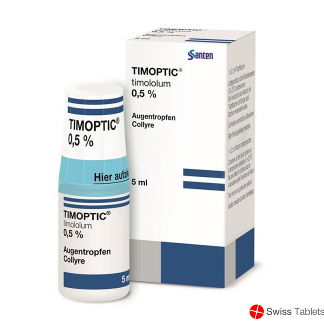 Timoptic 0.5% Gd Opht 3 Fl 5 ml