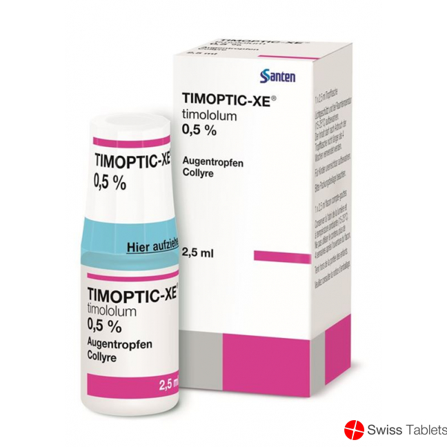 Timoptic-XE Gd Opht 0.5% Fl 2.5 ml