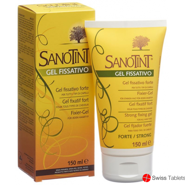 Sanotint Fixer Gel Strong Hold Tube 150ml buy online