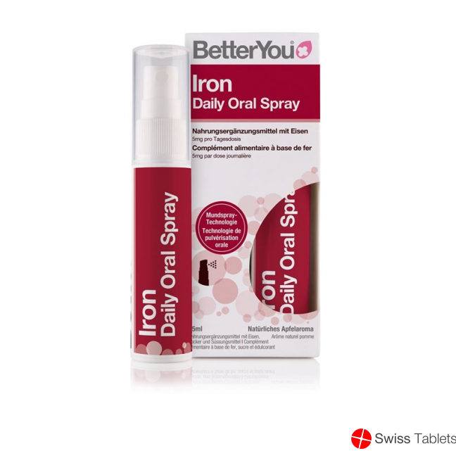 BetterYou Iron Daily Oral Spray 25ml buy online