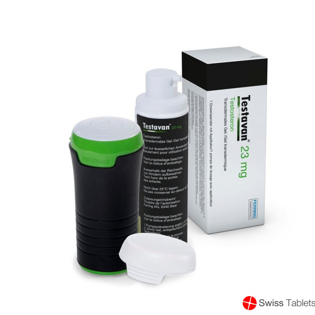 Testavan Gel 23mg Dosierflasche 85.5g buy online