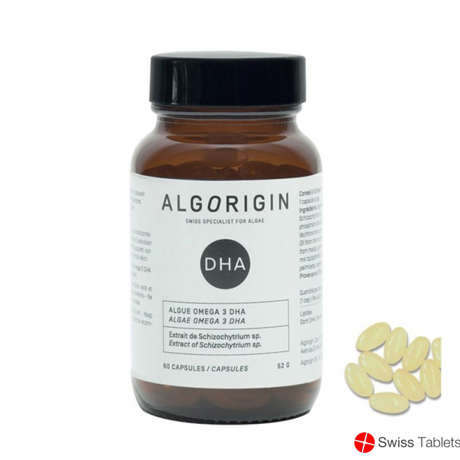 Algorigin Omega 3 Dha Kapseln Flasche 60 Stück buy online