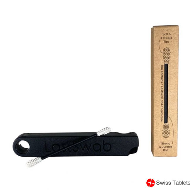 Lastswab Basic Wiederverw Wattestäbchen Schwarz buy online