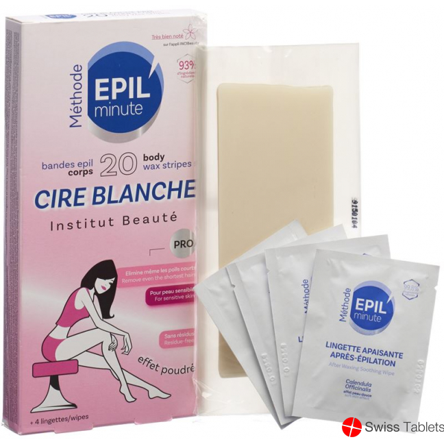 Skin'minute Epil'minute Band Cire Corps 20 Stück buy online
