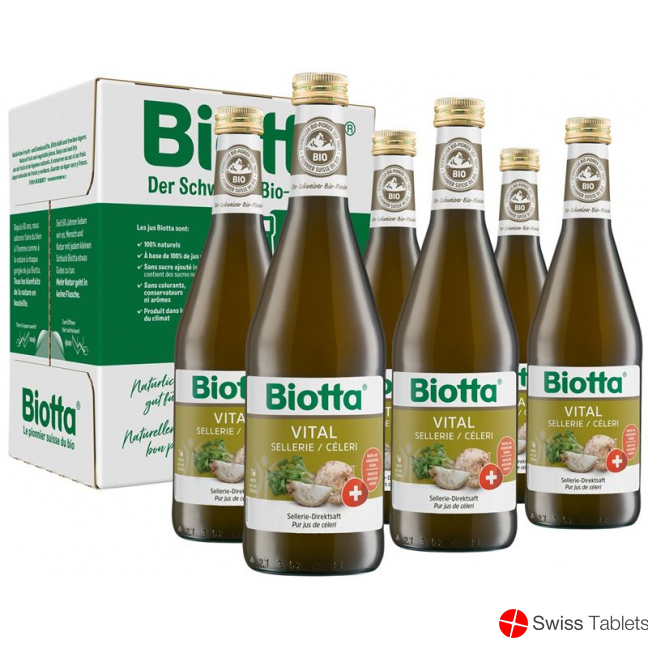 Biotta Vital Sellerie 6 Flasche 5dl buy online