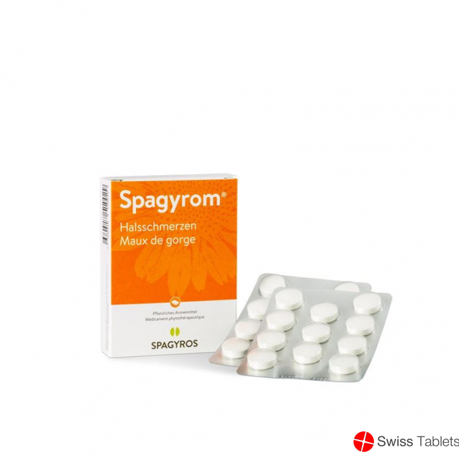 Spagyrom Halsschmerzen Lutschtabletten 22 Stück buy online